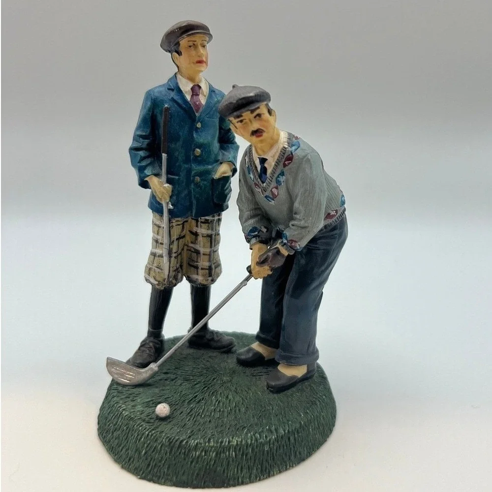 1987 Russ Berrie 1940'S Highland Rudge Male Golfers‎ - Figurine # 13959